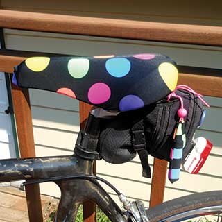 Seat Covers add color to your bike